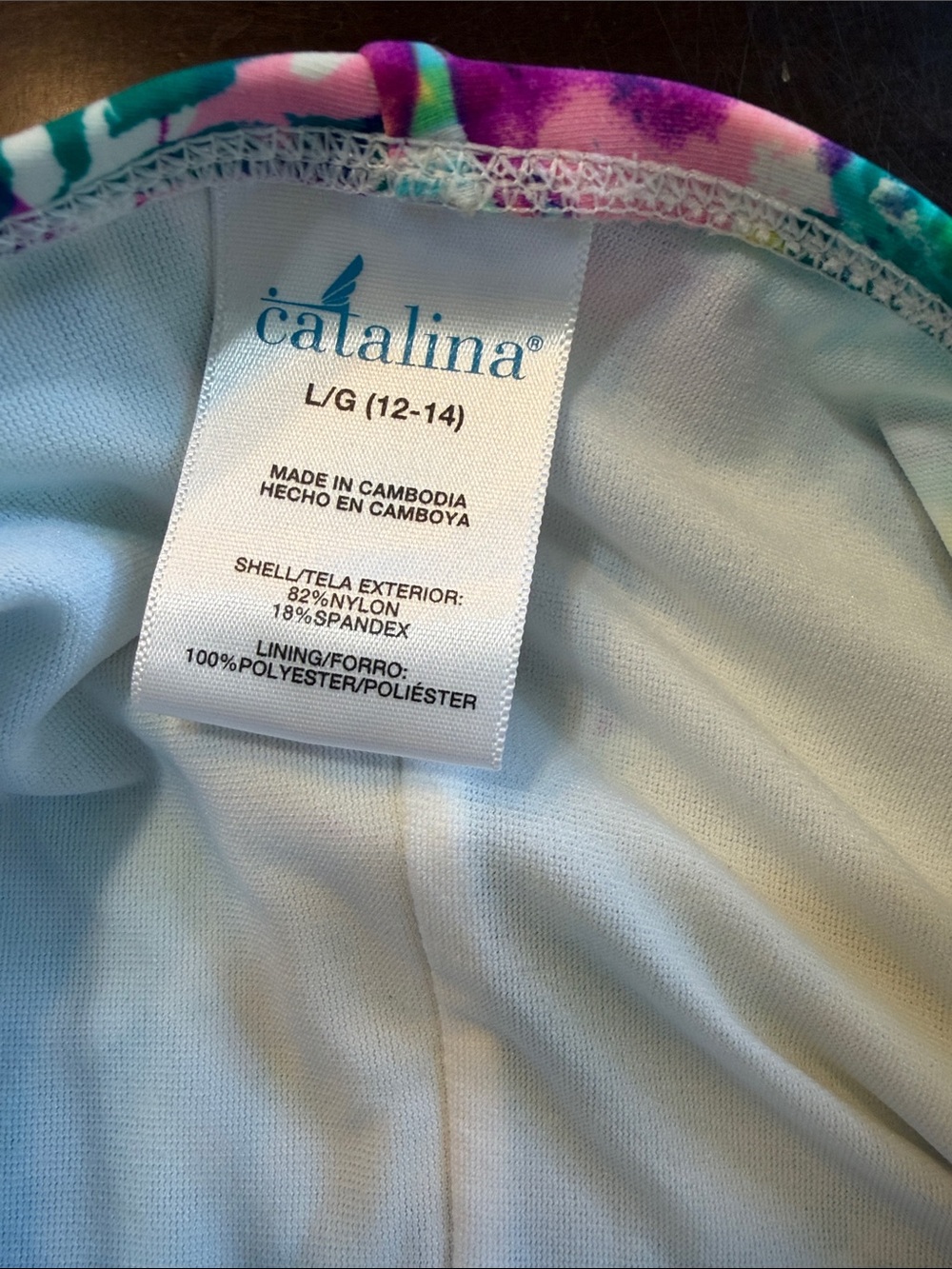Catalina Tropical Floral Halter One-Piece Swimsuit - Teal, Pink, Yellow - Picture 2 of 7